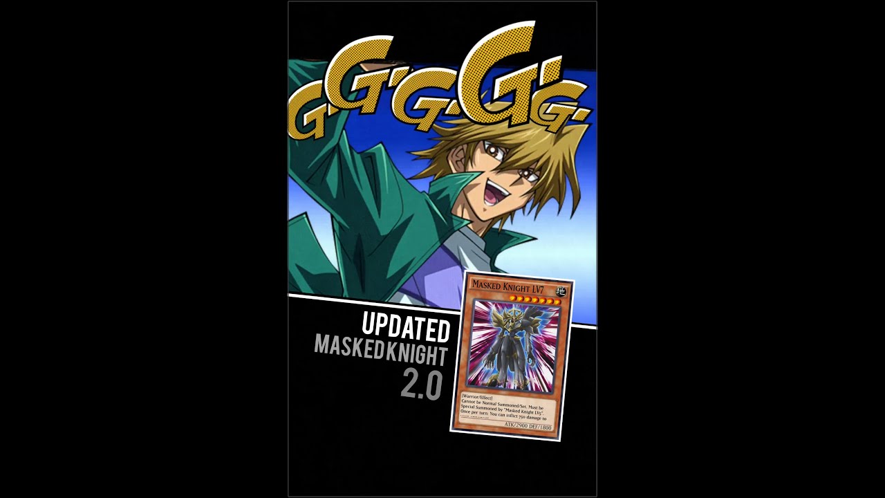 Yugioh Duel Links - Joey : Here is my Masked Knight Deck 2.0! - YouTube