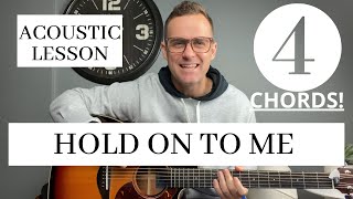Lauren Daigle Hold On To Me Acoustic Guitar LessonTutorial
