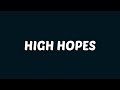 Panic At The Disco High Hopes (Lyrics/Lyrics Video) (With Audio)