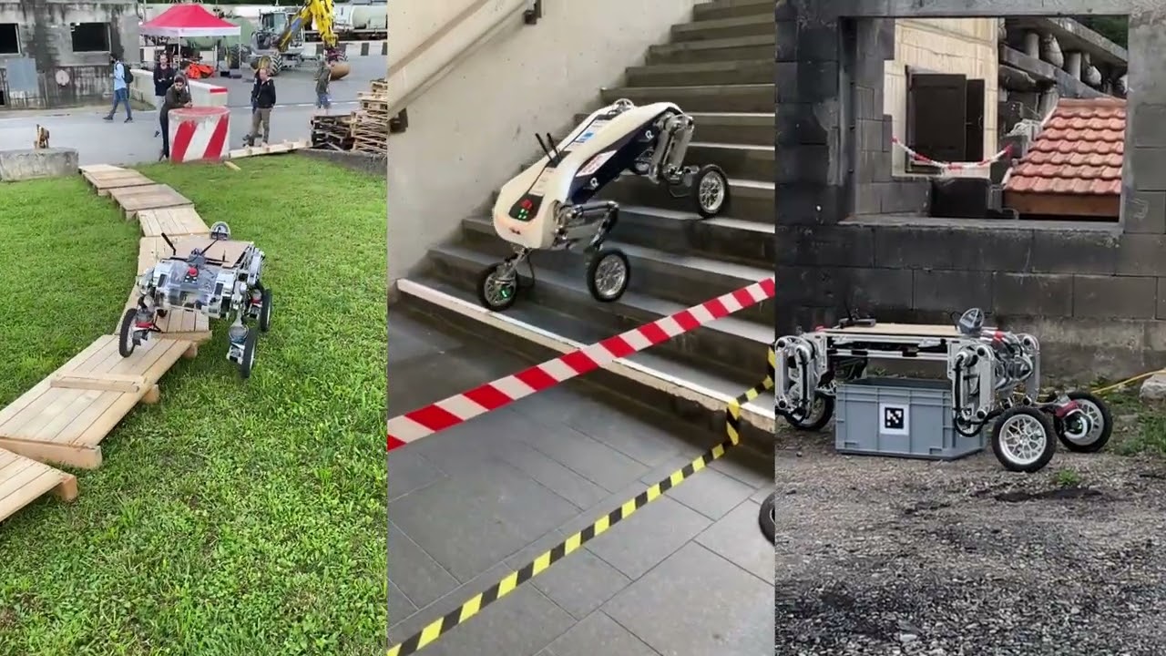LEVA: A high-mobility logistic vehicle with legged suspension