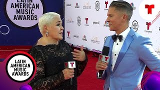 Lupita D'Alessio estuvo al borde del desmayo con esta noticia | Latin American Music Awards 2022