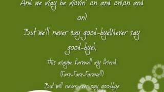 Never Say Good-Bye by Marques Houston Lyrics