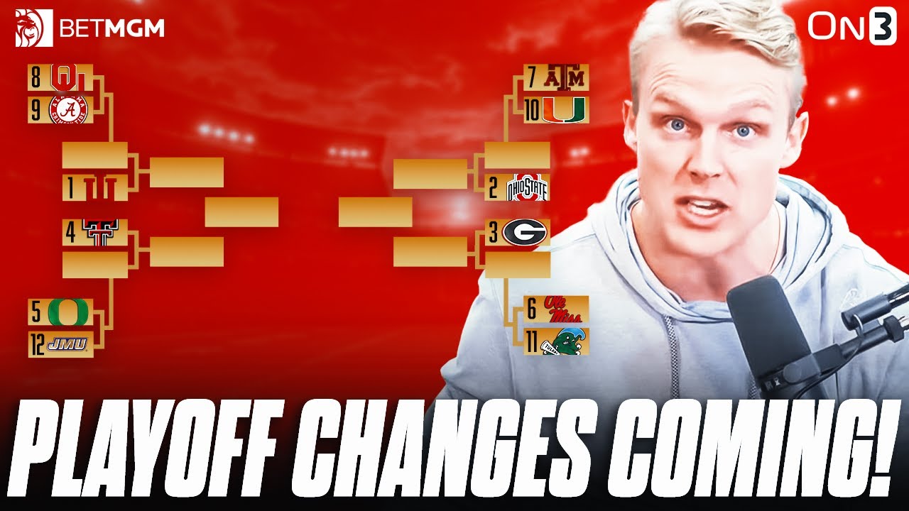 College Football Playoff Is About To CHANGE... - YouTube