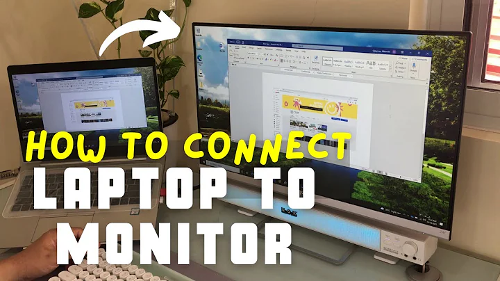 How to Connect a Second Monitor to Your Laptop | HP EliteBook 840