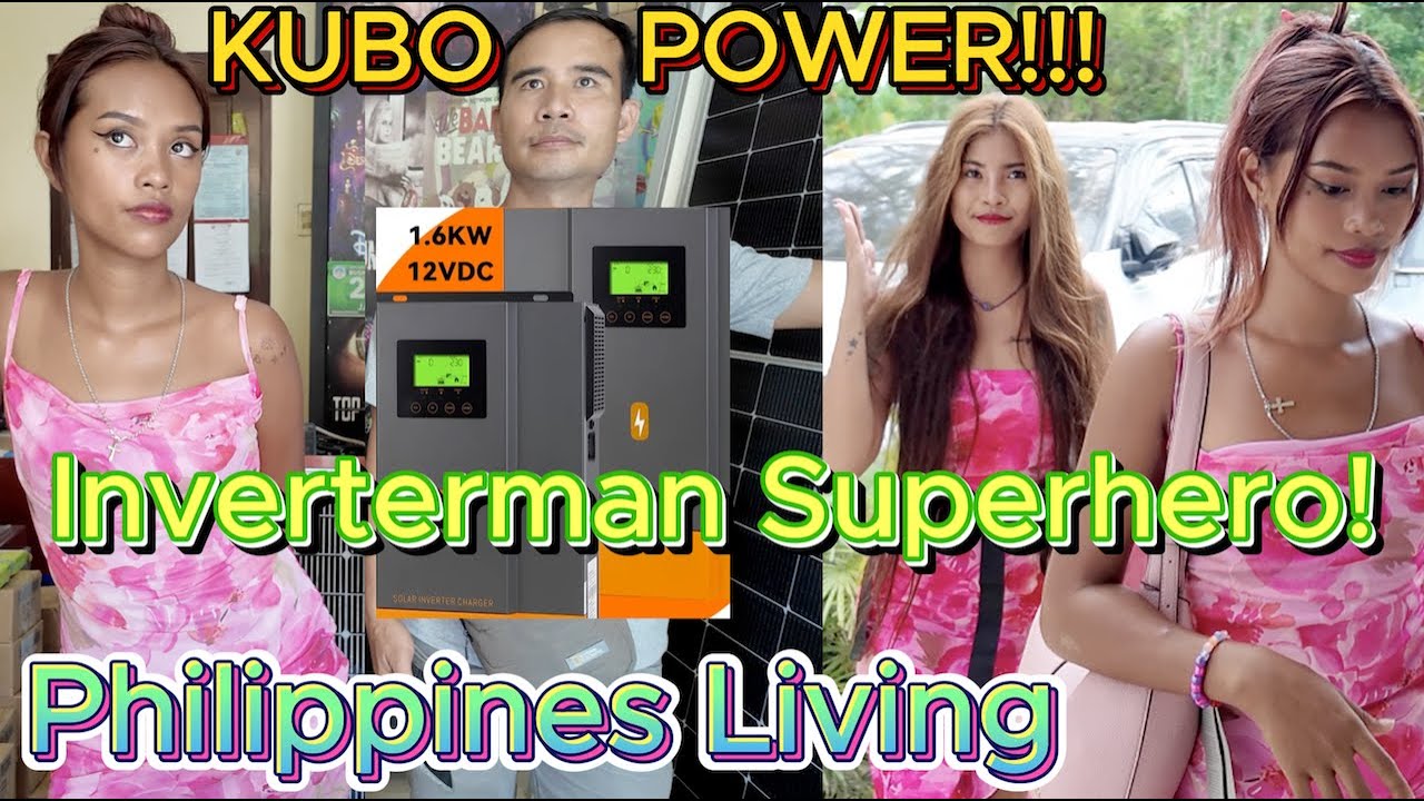🇵🇭 Filipina HOW TO: SOLAR POWER BAMBOO KUBO TINY HOUSE! OFF GRID ISLAND FAMILY PHILIPPINES LIVING