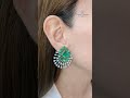 Video: Pear Essence Green Diamond Earrings