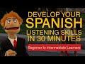 SPANISH LISTENING PRACTICE | 30 Minutes of Spanish Listening Practice | NOTILOCA #1