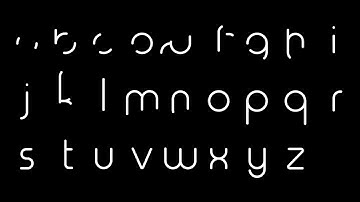 After Effects project - Animated Font Dot to Letter