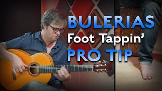 PRO-TIP Buleria Foot Tapping Flamenco Guitar Tutorial by Kai Narezo