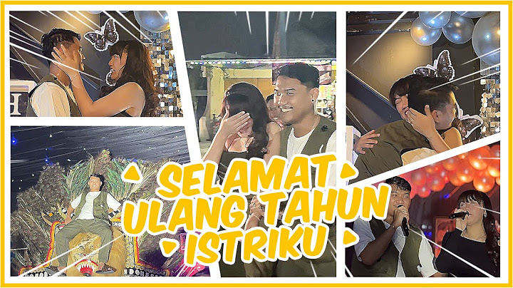 SURPRISE BUAT ISTRIKU TERCINTA !!!