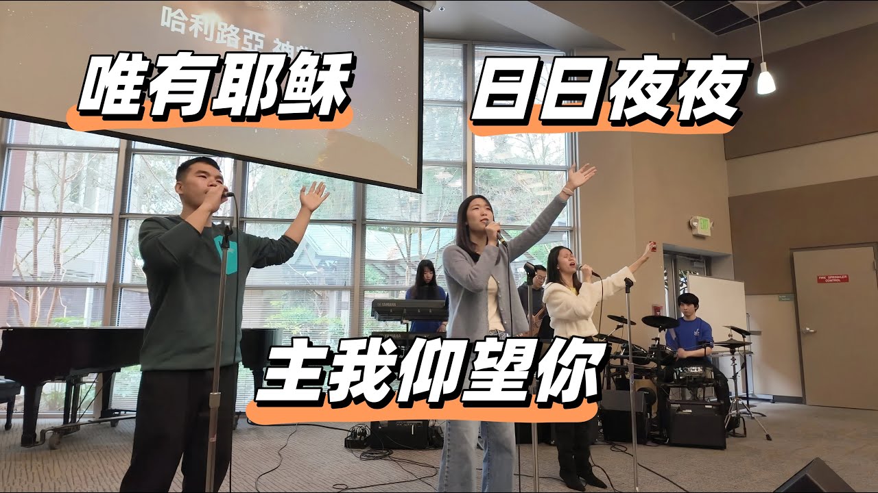 唯有耶稣 - 日日夜夜 - 主我仰望你