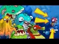 EatMe.io Most Powerful Top 5 Fishes Unlocked & Evolve! World Biggest Sea Fish Monster Duel Battle