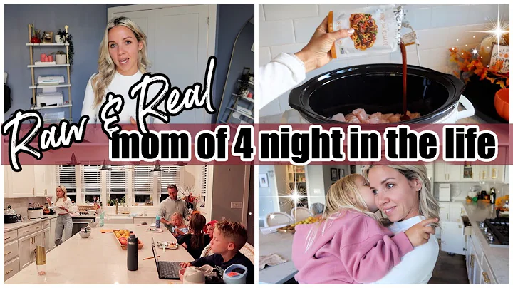 *NEW* RAW & REAL NIGHT IN THE LIFE TIFFANI BEASTON MOM OF 4 HOMEMAKING 2024