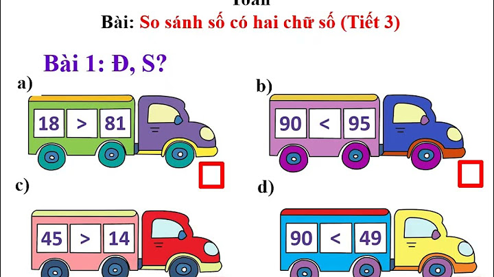 Bài giảng điện tử toán bài số 0 lớp 1 năm 2024