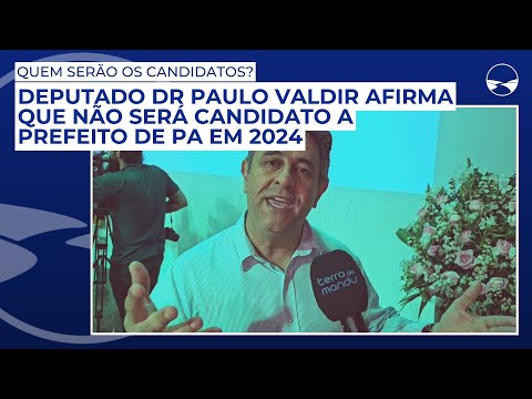 Deputado Dr Paulo Valdir afirma que não será candidato a prefeito de Pouso Alegre em 2024