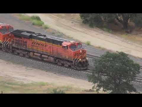 Tehachapi Loop BNSF stack train 6-5-2020