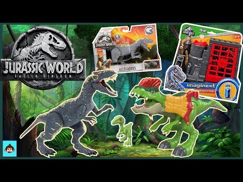 imágenes de juguetes de jurassic world el reino caído