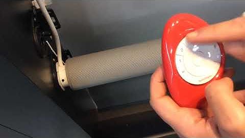 PowerView 240V Roller: 5. Setting bottom limit