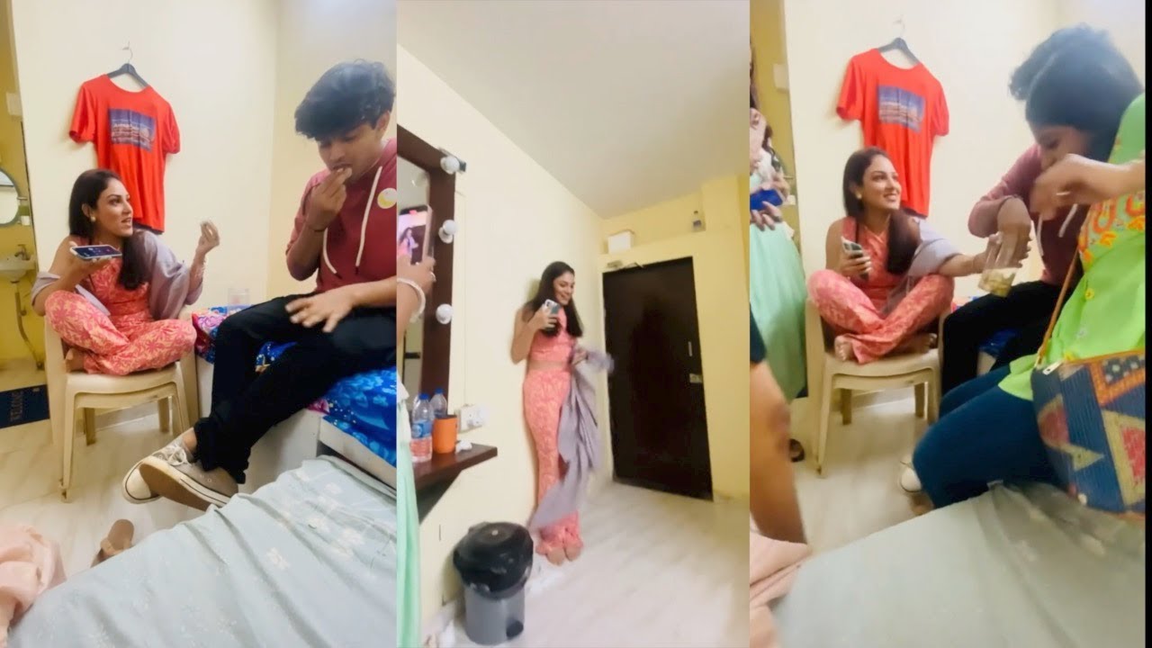 Bannichaw Home Delivery Off  Screen Masti || Prank On Set || Pravisht Mishra, Ulka Gupta