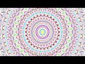 Colorful Trippy Rainbow Mandala Ambient Music Flowing River Nature Sounds for Study Sleep Meditation