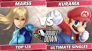 Double Down 2022  Top 128 - Marss (ZSS) Vs. Kurama (Mario) SSBU Smash Ultimate Tournament