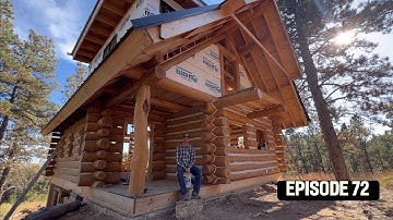 Chinking a Log Cabin- Water Well Drilling- Weatherall