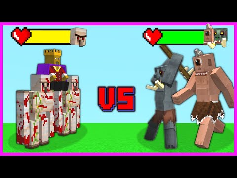 KÖYLÜ BAŞKAN VS TEPEGÖZ ÇETESİ! 😱 - Minecraft