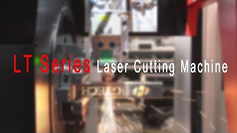 【HGTECH】LT 6015 Laser Tube Cutting Machine