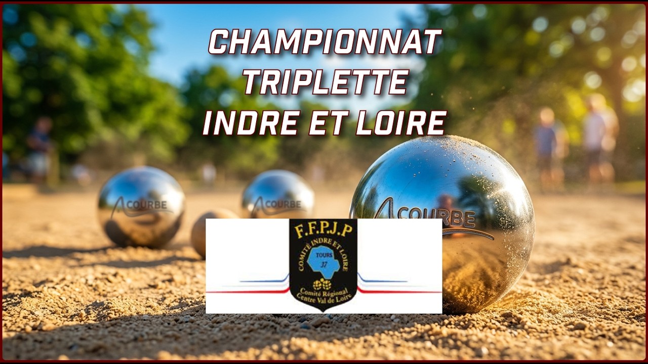 Miniature : 🔴 EN DIRECT : Qualificatifs Championnat Triplette Indre-et-Loire (37) 🏆