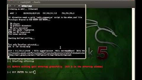 Spoofer - Automated arp/dns spoofing tool
