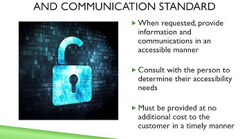 HR PRIMED AODA Information and Communications Training