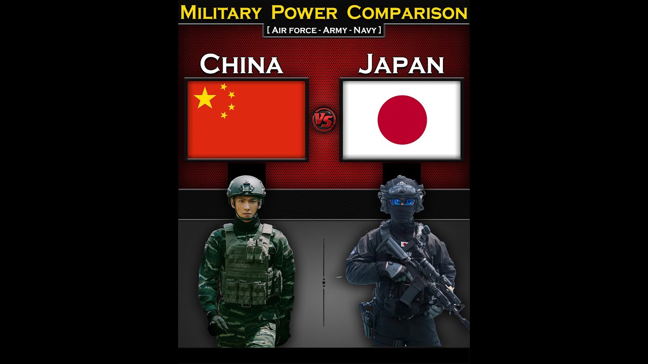 China vs Japan | Military Power Comparison 2024 | Global Power - YouTube