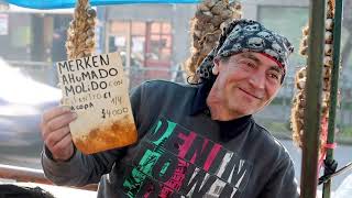 Tradición campesina de ahumado de ají en zarandas de Palmilla”