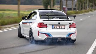 BEST OF Burnouts & Powerslides 2023 ! 700HP M3 Touring, LaFerrari, 1000HP Skyline, Novitec F8, Supra