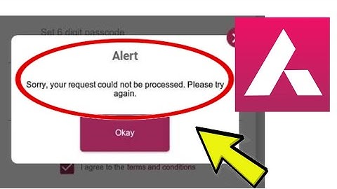 How To Fix Alert Sorry, your request could not be processed. Please try again. Problem Solved