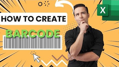 Generate Barcodes Like a Pro! #excel #montyexcel