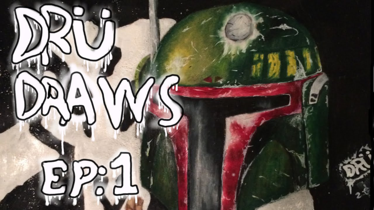 DRU DRAWS EP.1: Boba Fett - YouTube