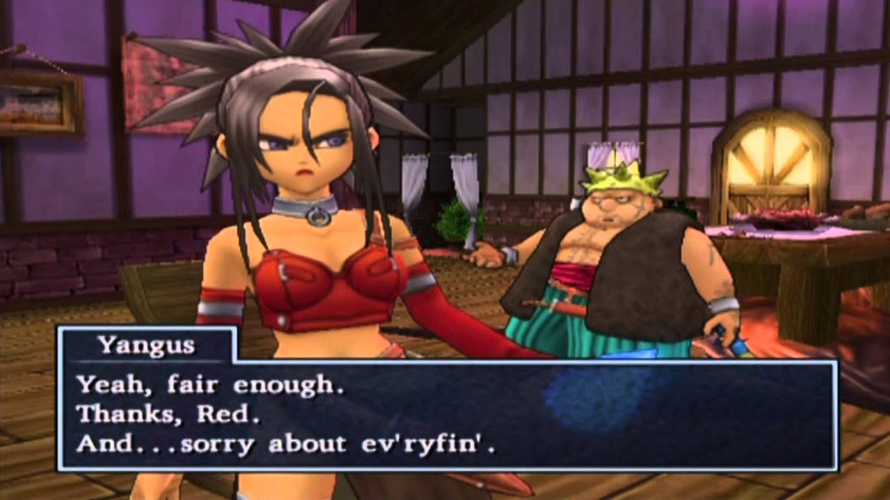 Dragon Quest VIII: Yangus gives Red the Venus Tear and Retrieving Medea ...