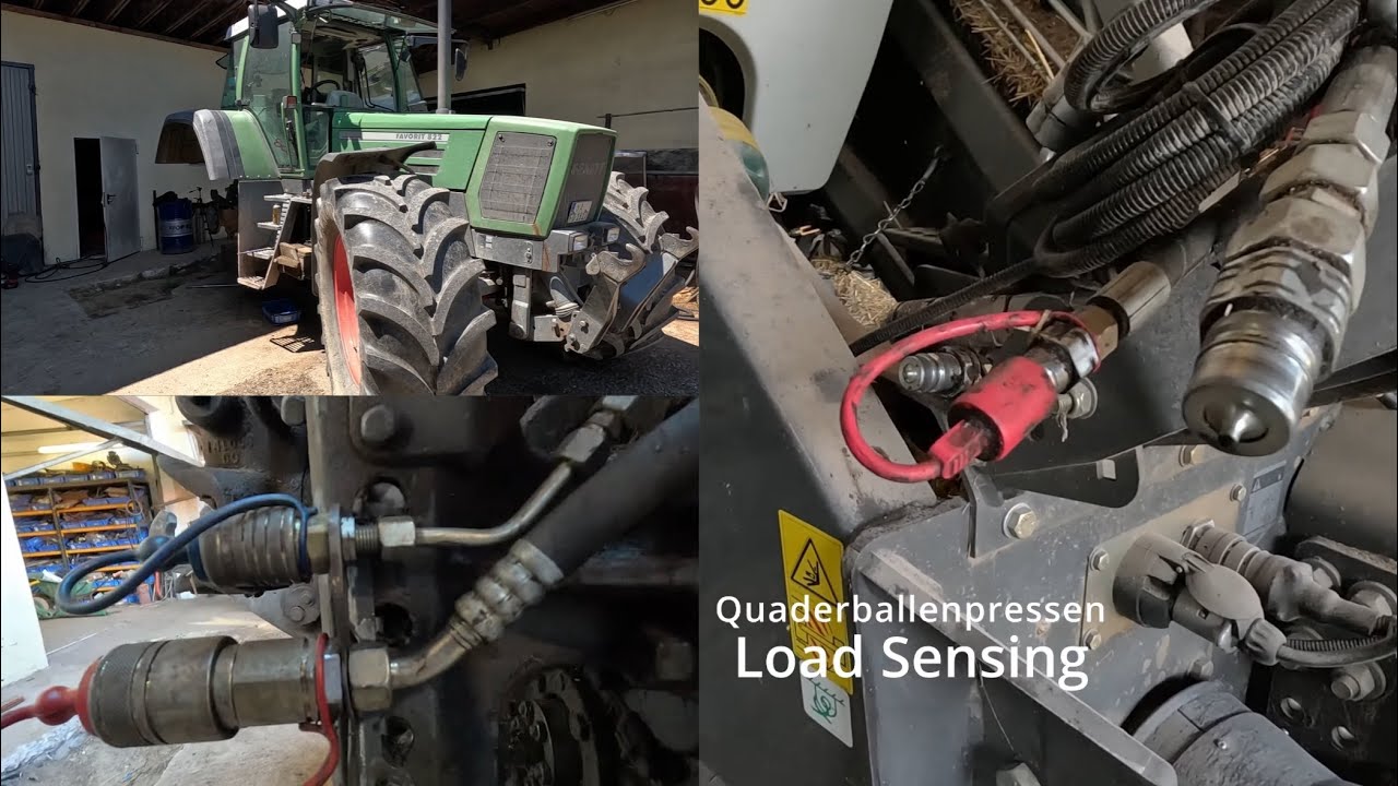 Farmvlog #3 Teil 1 / Load Sensing umbau Favorit 818 auf 822 - YouTube