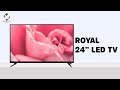 Tlvisiontv numrique led royal 24pouces