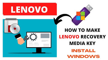 HOW TO MAKE LENOVO RECOVERY MEDIA KEY (HINDI) || Recovery USB Key for Lenovo Laptops (Win 10) 2022