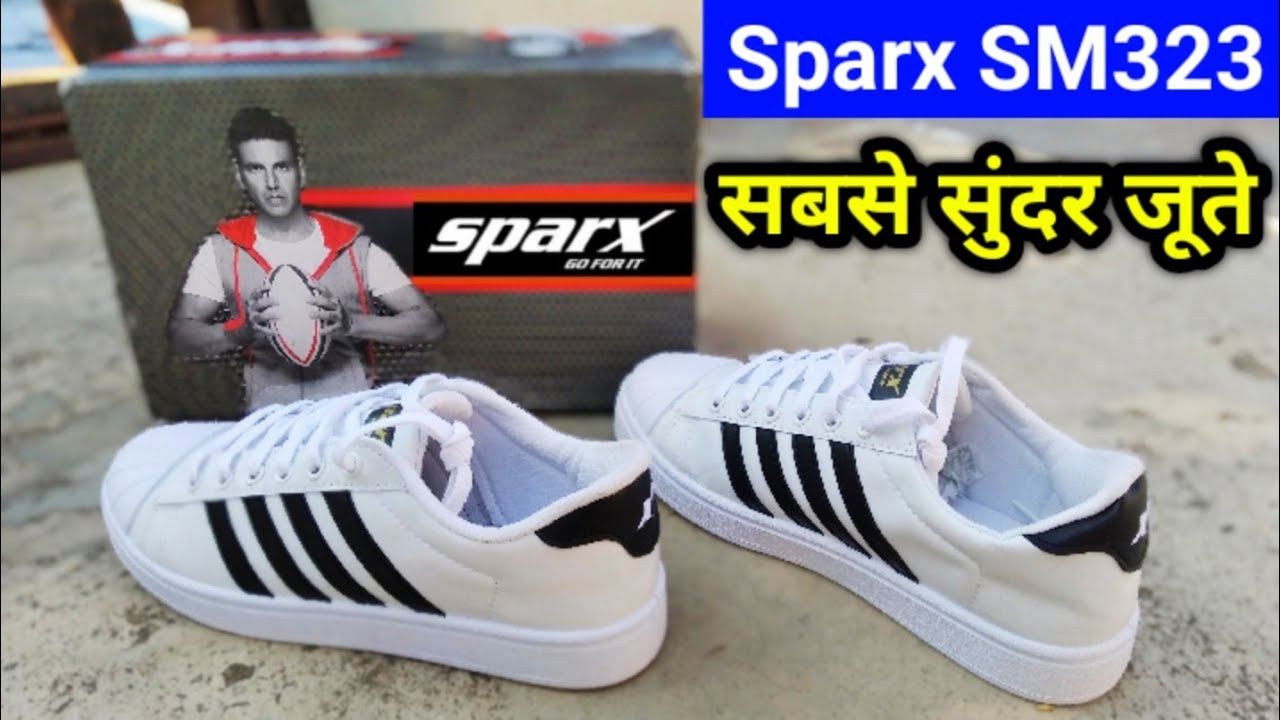 sparx white sneakers