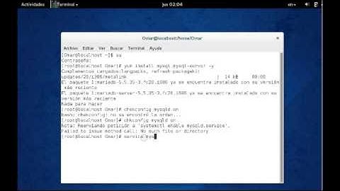 Instalacion de Mysql ,  Apache  y PHPmyadmin en Fedora