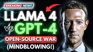 🚨 Meta Just Unleashed Llama 4 — DESTROYS GPT-4 in Open-Source AI War! (ChatGPT Killer?)