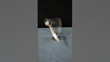 Balancing Forks & Spoon on a Toothpick – Mind-Blowing Trick! #shorts