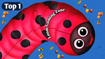 Worms Zone io Best snake Gameplay | Saamp wala game | Snake Game | snake io | Rắn Săn Mồi game #019