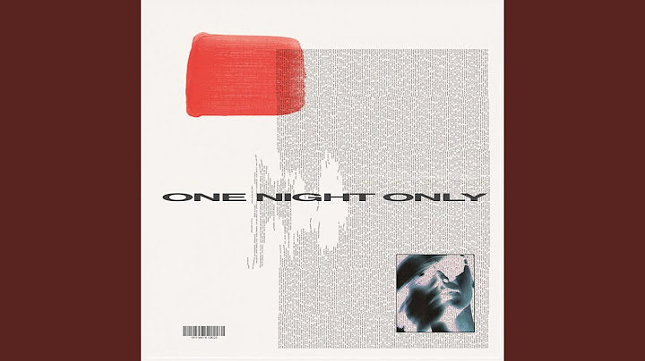 One Night Only