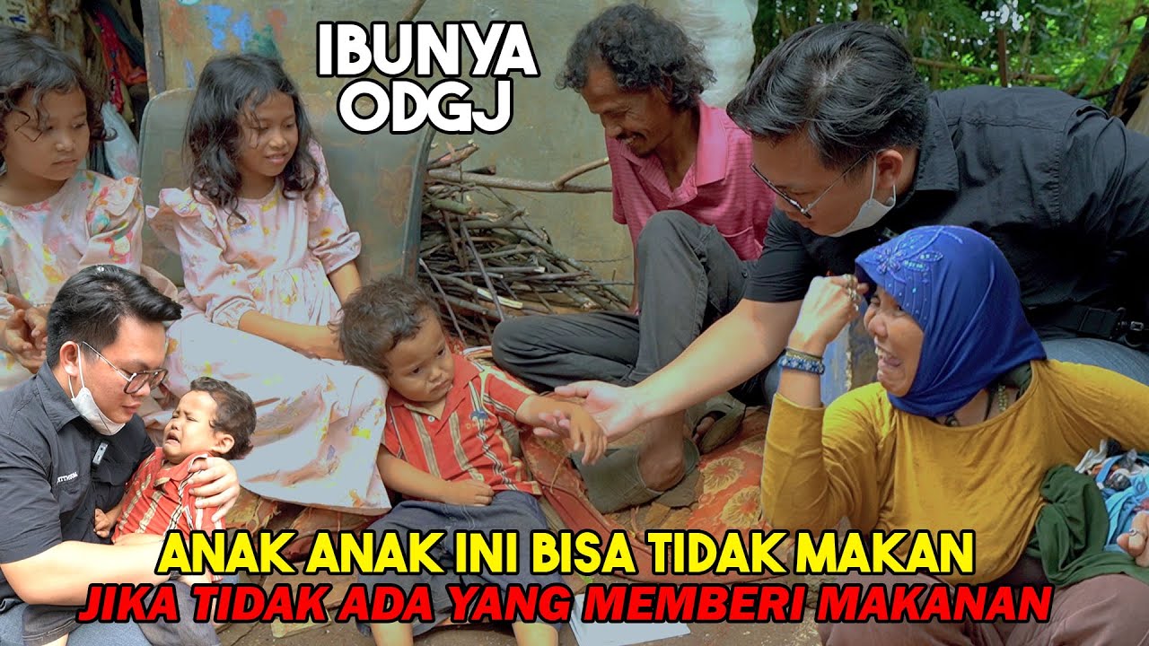 SEDIH ! ANAK2 ODGJ INI SEHARIAN KADANG TIDAK MAKAN, KARENA TINGGAL DGN IBUNYA YANG GANGGUAN JIWA !!