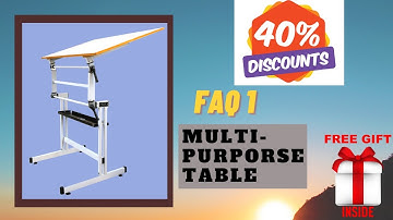 Frequently Asked Question (FAQ) - 1 in Installation Of POPULAR Drafting Table!