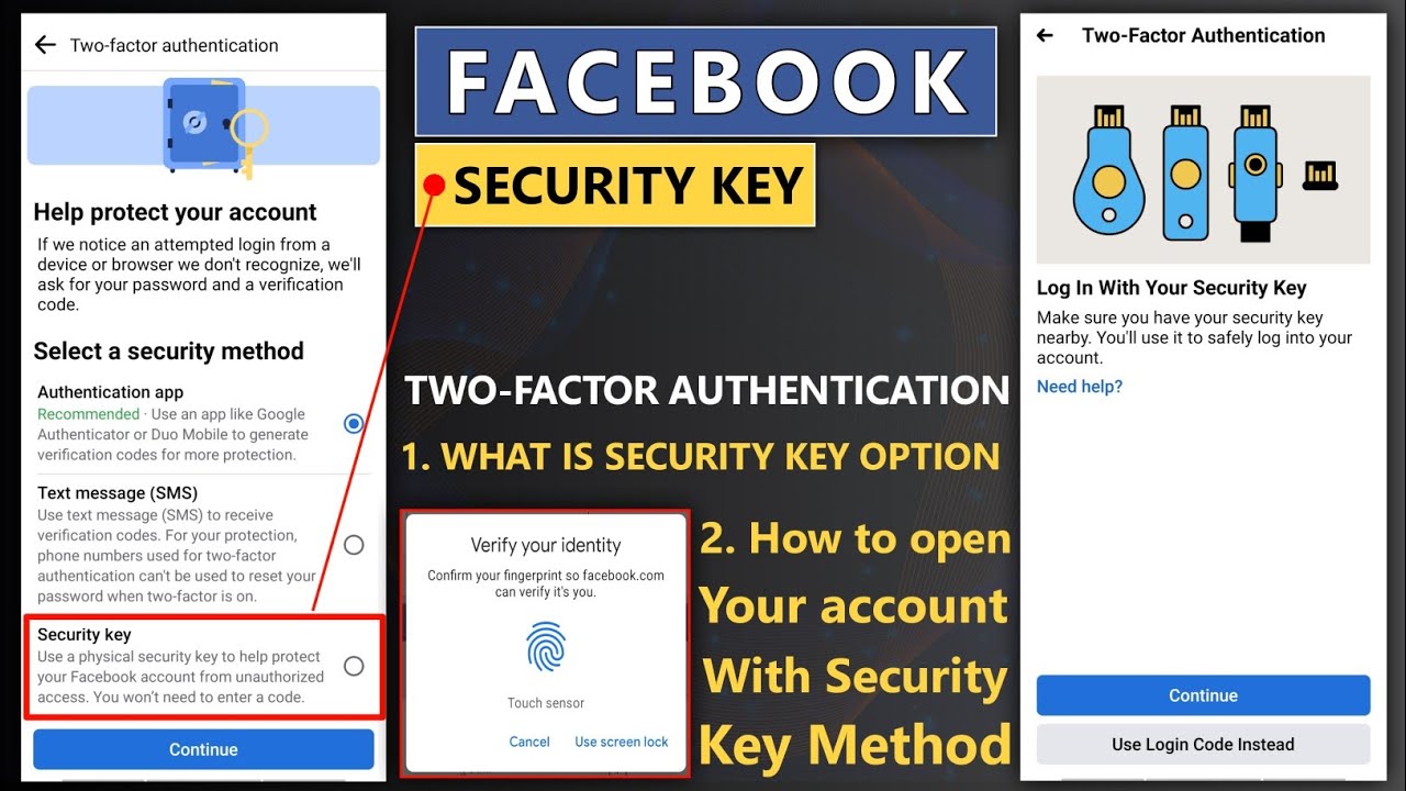 Facebook Touts 'Safer' Security Key Login